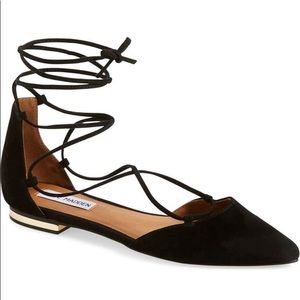 steve madden ‘sunshine’ lace-up flat (women) 6.5